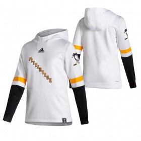 Pittsburgh Penguins Blank 2020-21 Reverse Retro Hoodie Sawyer - Mannen